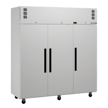 3 Solid Door Fridge, 1825mm, White, Pearl Star