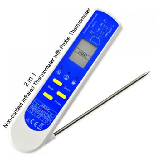 HACCP Dual Infrared Thermometer with Probe