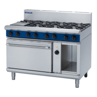 8 Burner Electric Convection Oven - 1200mm