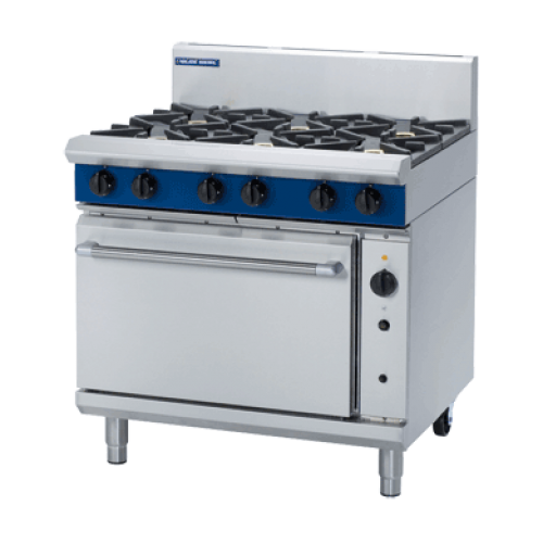 6 Burner Gas Convection Oven - 900mm wide