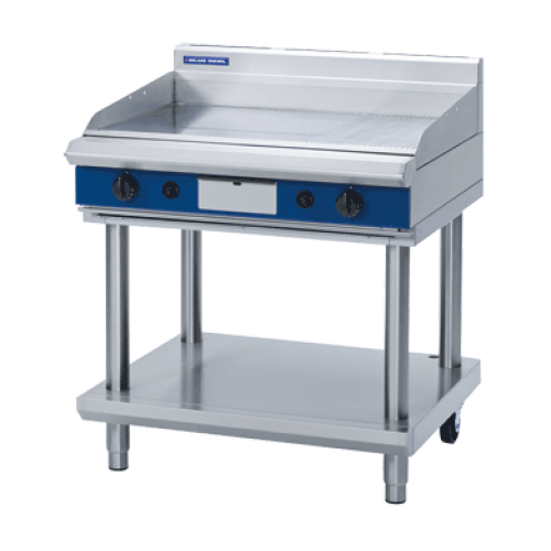 900mm Gas Griddle with Leg Stand