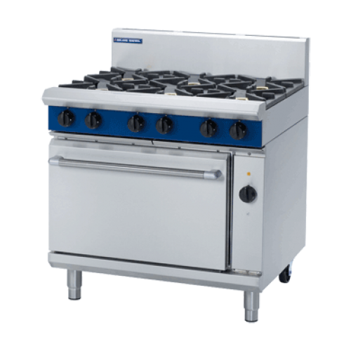 6 Burner Convection Electric Oven - 900mm wide