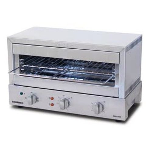 8 Slice Grill Max Toaster with Glass Element, Top and Bottom Heat - 10amp