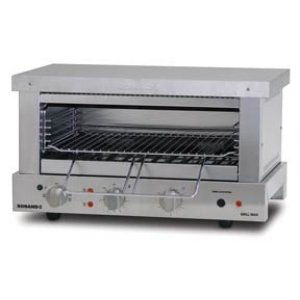 8 Slice Grill Max Wide-Mouth Toaster, Fan Cooled with Electronic Timer - 15amp