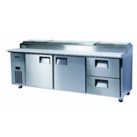 2 Door and 2 Drawers BC240-PS Centaur Pizza Counter Chiller Skope