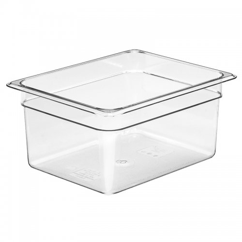 Gastronorm Polypropolene Pan 1/2 Size 200mm Clear