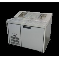 Pizza Preparation Counter Jade Williams Blown Air Well HJ1PCBA