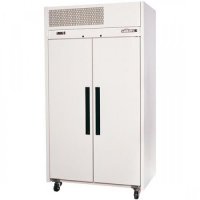 White Ruby Two Solid Door Fridge Williams