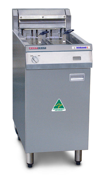 Austheat AF812 Single Pan 2 Basket Fryer