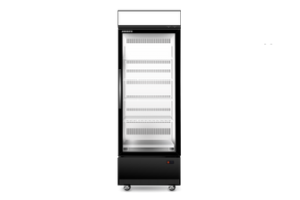SKOPE-BCE0600-N  1 glass door Upright chiller, bottom unit, 740mm w,EziCore
