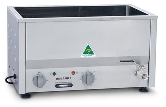 Roband Countertop Bain Marie (Fits Two 1/2 Pans)