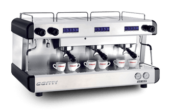 CONTI CC100 3 Group Coffee Machine, 18lt boiler, Tall cup, Black or Red, 20A.