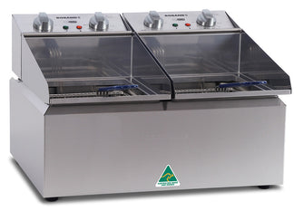 Roband Frypod Countertop 15A Fryer Double Pan 2 x 8L