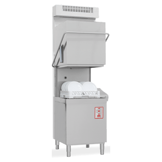 Madison IM20 Passthrough Dishwasher with Heat Recovery Condenser, 3cycles, 1000 loads/hr