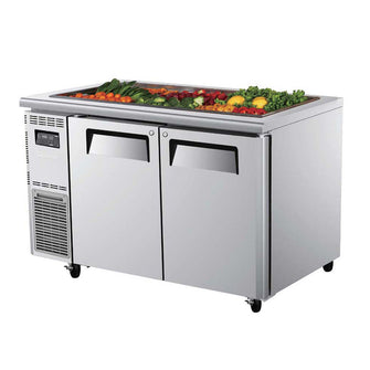 TurboAir Salad Prep Bench Buffet, 12 pans, 309lt, 2 solid doors, 1200 x700 x978h