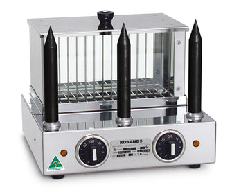 Roband Hot Dog Tank With 3 Teflon Bun Spikes