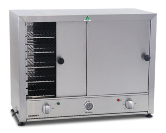 Pie Master Pie and Food Warmer, 100 pies, St/Steel doors-one side,1550w, 772w x392d x587h