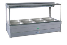 Hot Food Bar 2 x 2 incl. incl. 65mm Dishes & Roller Doors, 10A