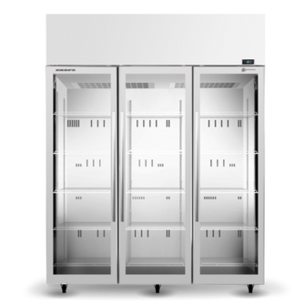 SKOPE-TME1500N-A 3 glass door Upright chiller, R290,Connect,1705 x 745 x 2200h