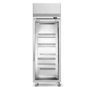 SKOPE-TMF0650N-A 1 glass door Upright freezer, R290,Connect,740 x 745 x 2200h