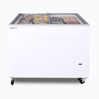 Chest Freezer, Flat top Glass, 296L, 1009mm wide