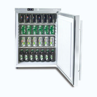 Underbar Chiller, S/S single solid door, 138lt, 595w x 820mm high