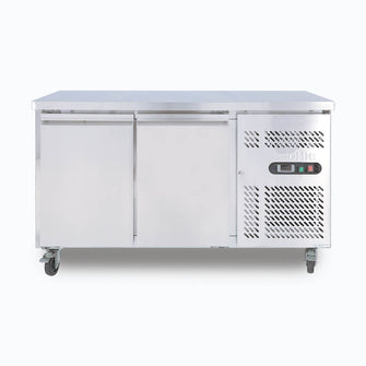Under Counter chiller cabinet, 2 solid doors,1360 x700 x850