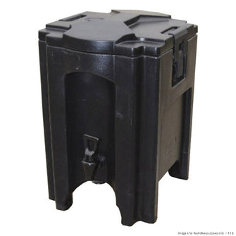 Insulated Beverage Dispenser with spigot, 10 litre. 400x280x480h