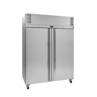 2 Solid Door Fridge S/Steel, 1400 mm, Garnet 2/1 Gastronorm