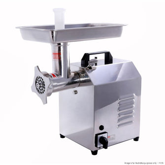 Meat Mincer TC12, heavy duty, #12 head, 735W, 150Kg/h, incl 6&8mm plates+sausage filler